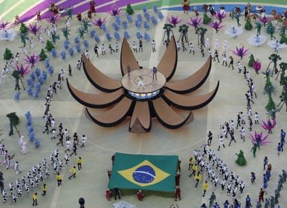 Открытие чемпионата мира и победа Бразилии (ФОТО, ВИДЕО)