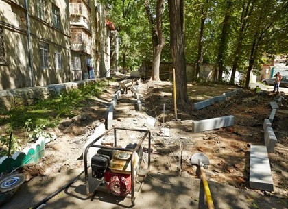Как ремонтируют улицы Ольминского и Политехническую (ФОТО)
