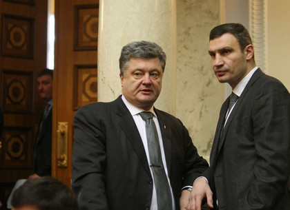 «Удар» Кличко идет на выборы вместе с «Блоком Порошенко»