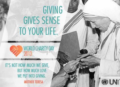 Сегодня, 5 сентября, Международный день благотворительности