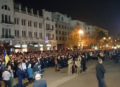 В Харькове активисты вышли на марш в честь УПА (ФОТО)