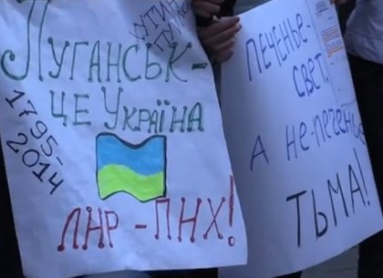 Беженцы из Донбасса и Крыма пикетировали Кабмин (ФОТО, ВИДЕО)