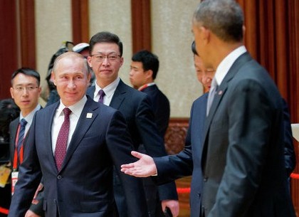 Путин и Обама поговорили об Украине (ФОТО)