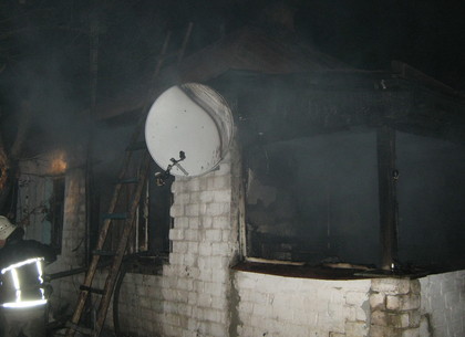 Пожар на Харьковщине унес жизни двоих мужчин