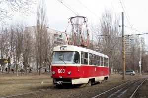 Два харьковских трамвая временно изменят свои маршруты