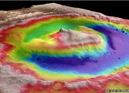 Ученые NASA выяснили как на Марсе образовалась огромная гора