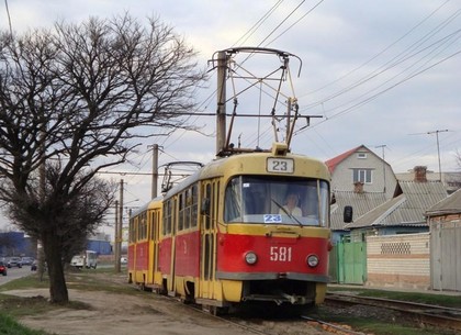 Из-за ремонта путей часть Салтовки на два дня останется без трамваев