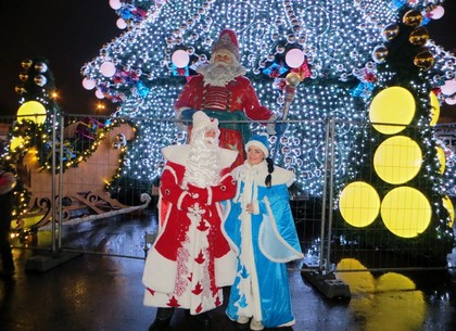 Открытие главной новогодней елки Харькова