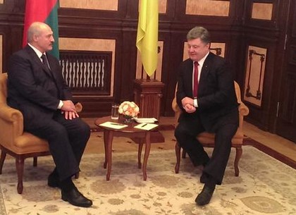 Переговоры Порошенко и Лукашенко прошли в закрытом режиме