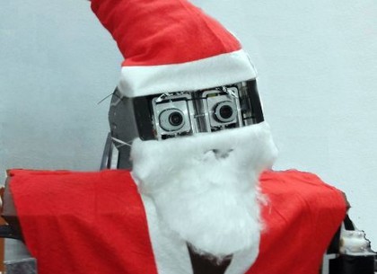 Харьковских детей поздравит Дед Мороз - робот