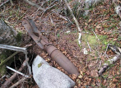 250-килограммовую фугасную бомбу нашли в харьковских лесах