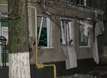Ночью возле отделения «Приватбанка» в Одессе прогремел взрыв (ФОТО)