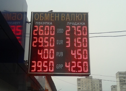 Сколько стоит доллар в обменках Харькова 19 февраля