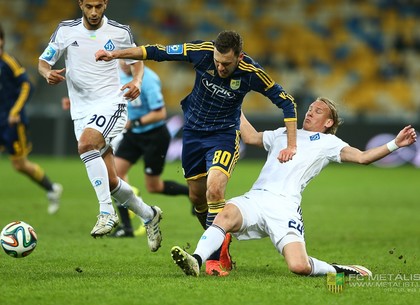 «Металлист» без лидеров разгромно проигрывает киевскому «Динамо»