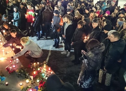 Харьковчане соберутся на площади Конституции, чтобы почтить память Андрея Кузьменко