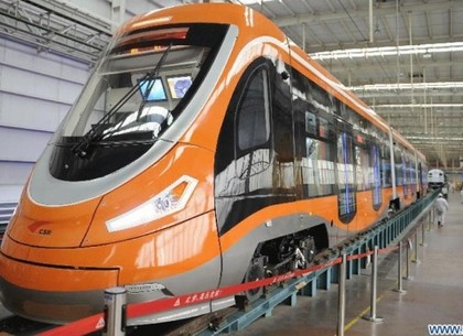 В Китае построен трамвай, который работает на водородных батареях