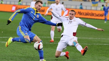 Сборная Украины не смогла обыграть Латвию