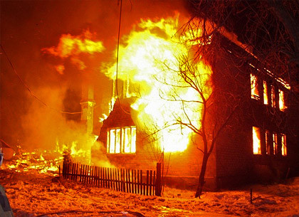 Пожар под Харьковом. Трое погибших