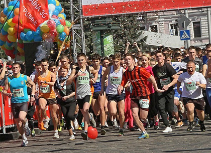 В Харькове стартовал второй международный марафон