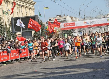 Второй международный марафон в Харькове