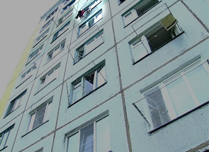 В Харькове ребенок упал с девятого этажа