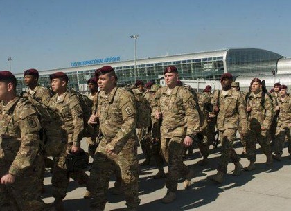 Американские десантники прибыли в Украину обучать нацгвардейцев (ФОТО)