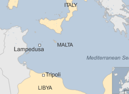 Сотни человек погибли в кораблекрушении в Средиземном море