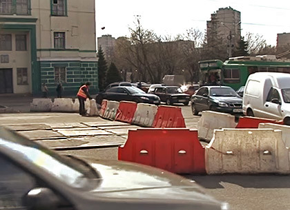 Московский проспект закрывают для автомобилей до осени