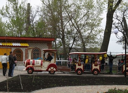 В Купянске-Узловом открыли Парк отдыха железнодорожников