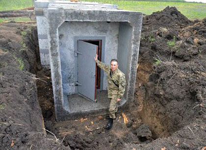 На Луганщине возводится система фортификационных сооружений (ФОТО)