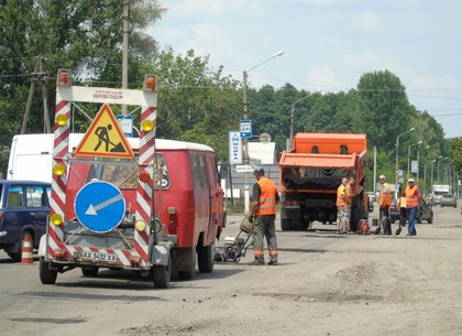Дорогу из Харькова в зону АТО отремонтируют через месяц