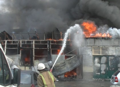 Подробности взрыва и пожара на частном на СТО в Харькове (ФОТО)
