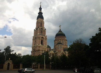 Недавно в Благовещенском соборе в Харькове произошел гигантский пожар (ФОТО)