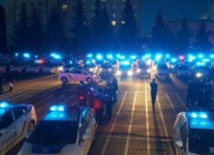В Киеве напали на новых полицейских