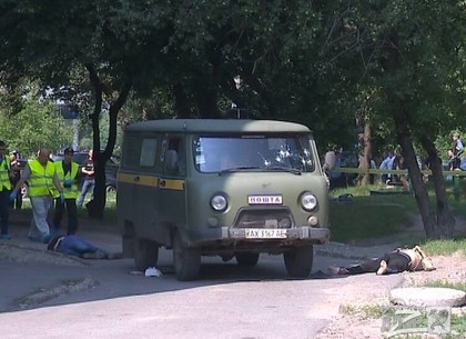 Ограбление почтовой машины в Харькове: три трупа (ФОТО, ВИДЕО, Обновляется)