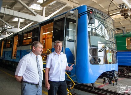 Новый состав для харьковского метро