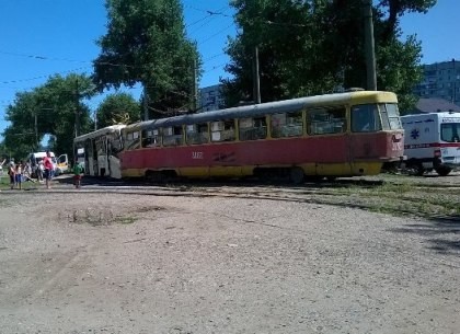 В горсовете рассказали о состоянии пострадавших во вчерашнем столкновении трамваев на Салтовке