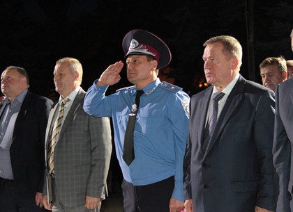 Харьковские правоохранители почтили память погибших сослуживцев (ФОТО)