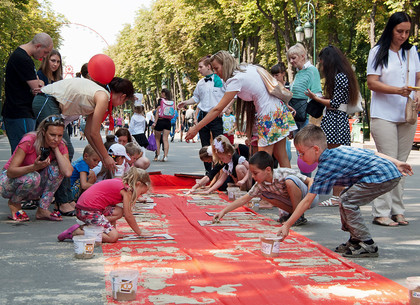 Песочный фестиваль в Парке Горького