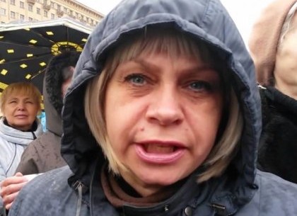 Медсестру Воржеинову, которая пинала ногами евромайдановца, освободили по амнистии