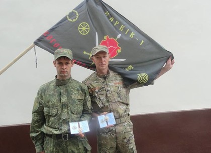 Бойцы «Харьков-1», которые пострадали при теракте около Дворца спорта, получили награды (ФОТО)