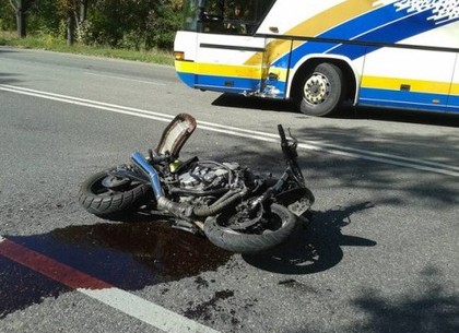 Мотоциклист погиб в столкновении с автобусом (ФОТО)