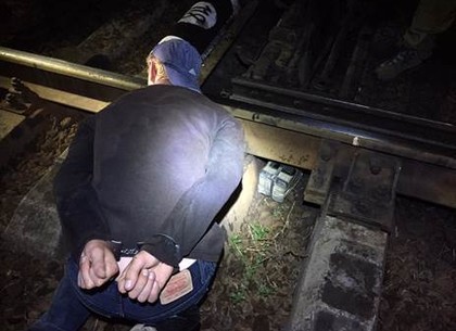 Диверсант, пойманный при закладке бомбы на железной дороге, осужден на 6 лет