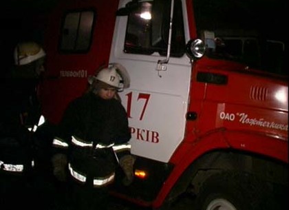 Ночью хулиганы подожгли кафе под Харьковом