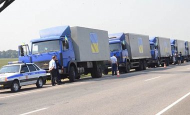 Харьков отправит шесть грузовиков с продовольствием на Донбасс