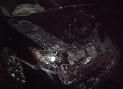 На Салтовке Lexus «догнал» на светофоре Nissan: четверо пострадавших (ФОТО)