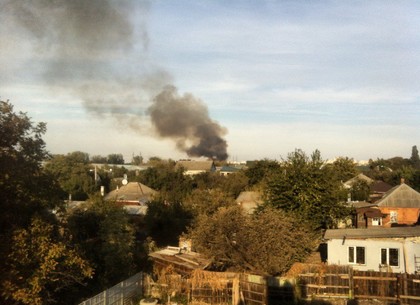 Харьковчане приняли пожар на свалке около Журавлевки за горящий рынок «Барабашово» (ФОТО)