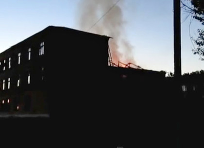 Стали известны подробности пожара в центре Харькова