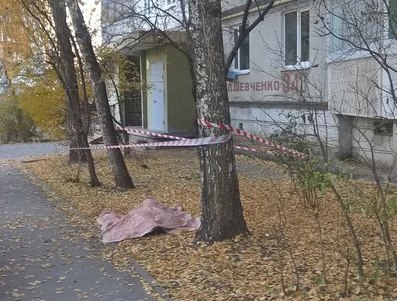 В Харькове выбросился из окна уголовник (ФОТО)