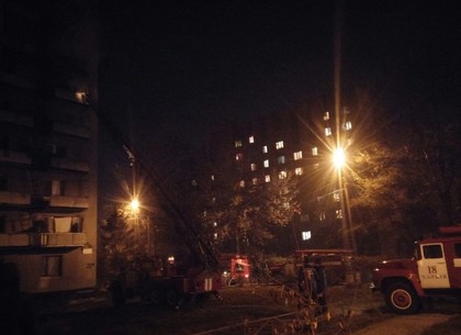 В Московском районе горело общежитие (ФОТО)
